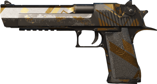 Desert Eagle | Déco en bronze (Marquée par les combats)