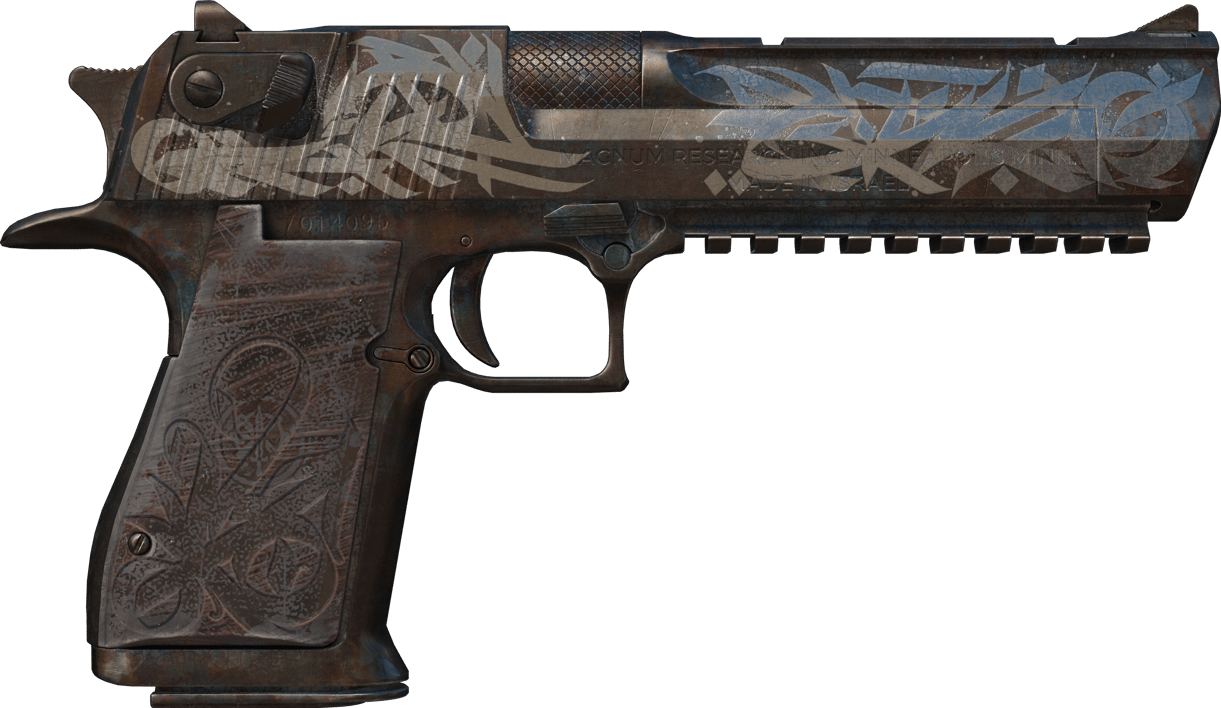 Preview image 2 of Desert Eagle | 书法涂鸦 (战痕累累)