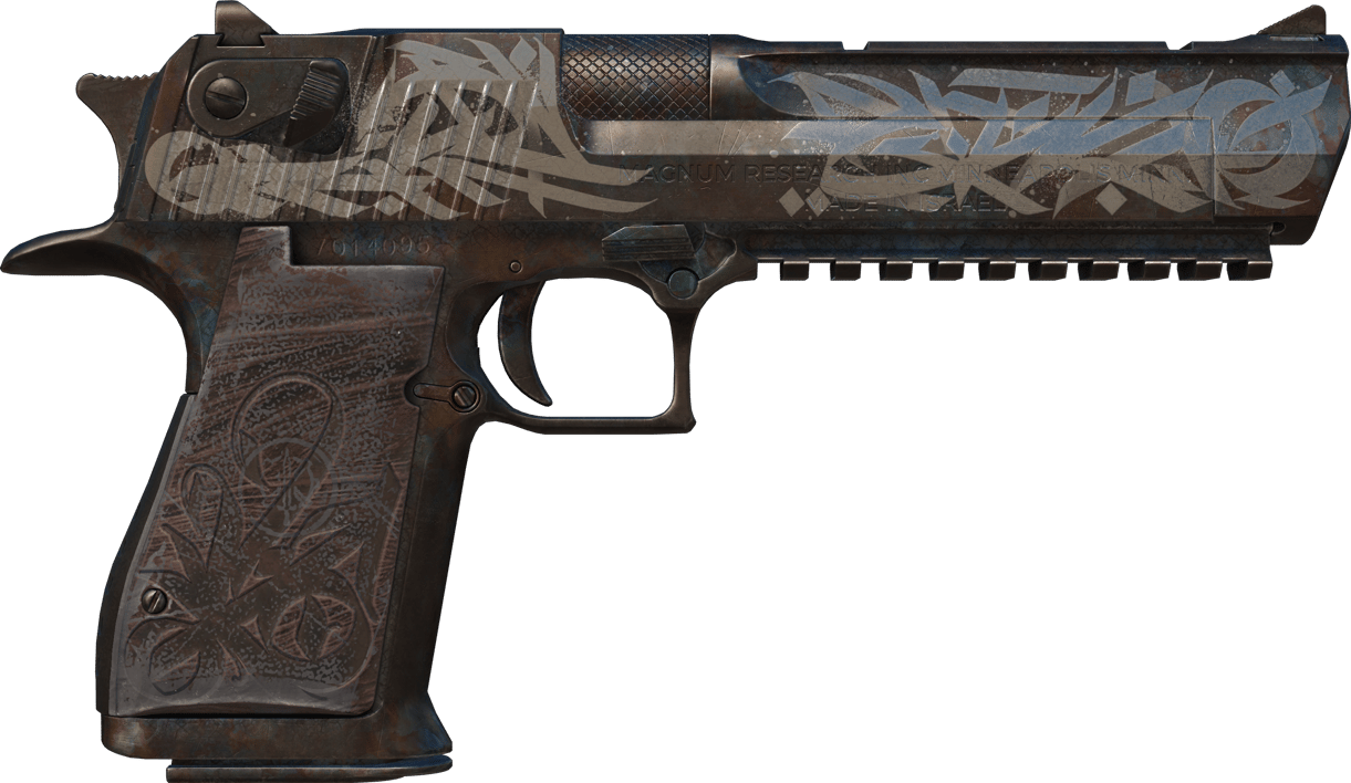 Preview image 2 of Desert Eagle | 书法涂鸦 (破损不堪)