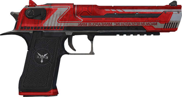 Preview image 2 of Desert Eagle | 紅色警戒 (重度磨損)