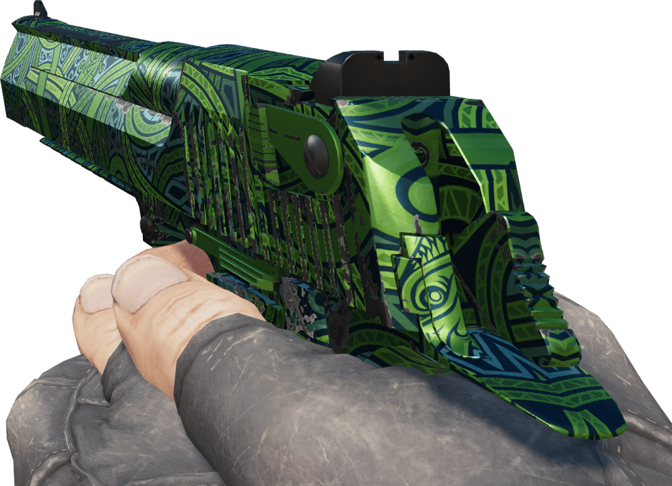 Preview image 3 of Desert Eagle | Emerald Jörmungandr (Field-Tested)