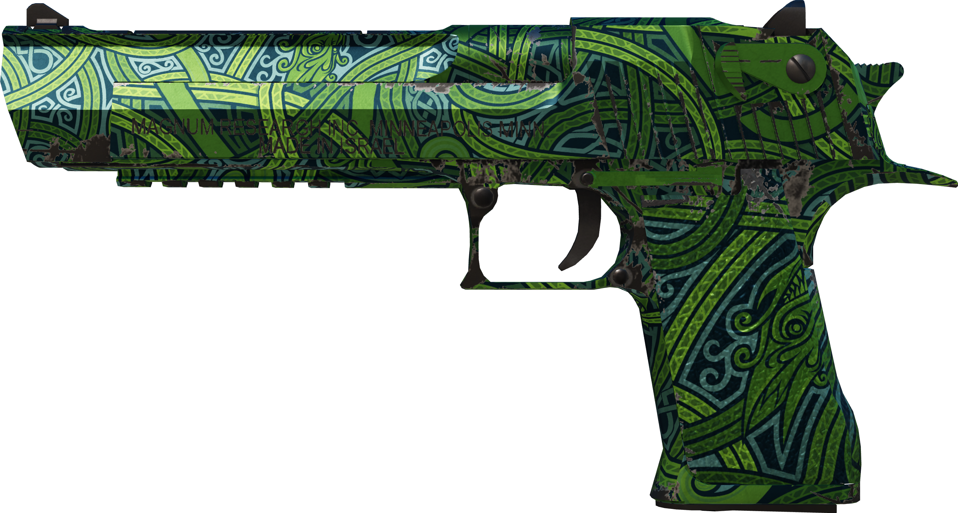 Desert Eagle | Smaragdgrüne Midgardschlange (Einsatzerprobt)