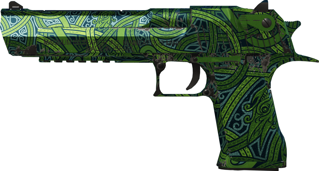 Preview image 1 of Desert Eagle | Emerald Jörmungandr (Field-Tested)