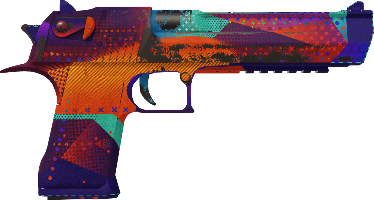 Preview image 2 of Desert Eagle | 오션 드라이브 (전투로 닳고 닳은)