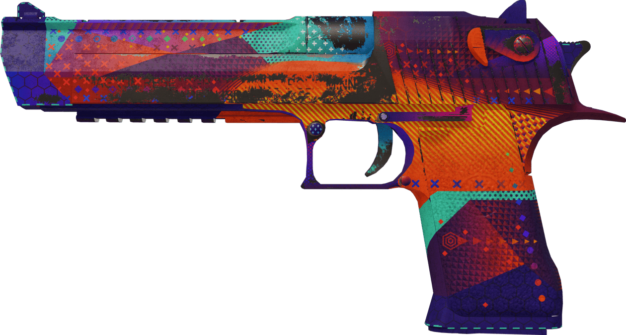 Preview image 1 of Desert Eagle | 오션 드라이브 (전투로 닳고 닳은)