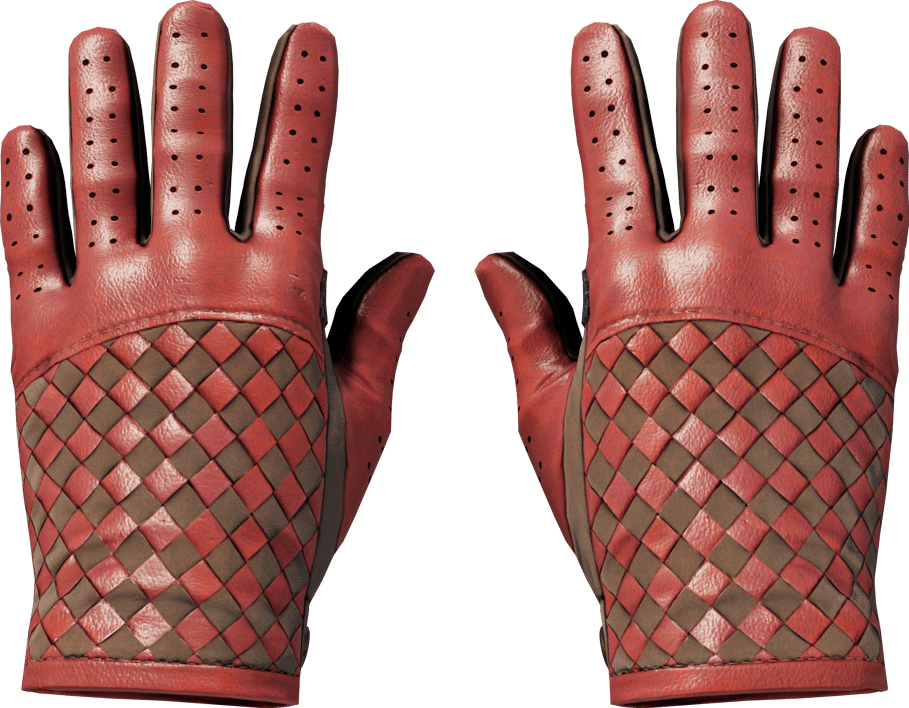 Preview image 1 of ★ ถุงมือขับรถ | Crimson Weave (ผ่านการทดสอบภาคสนาม)