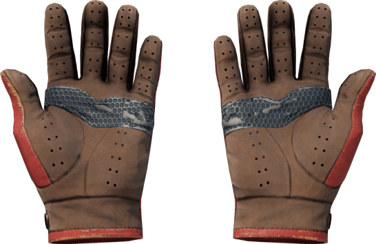 Preview image 2 of ★ Guantes de conductor | Entrelazado carmesí (Bastante desgastado)