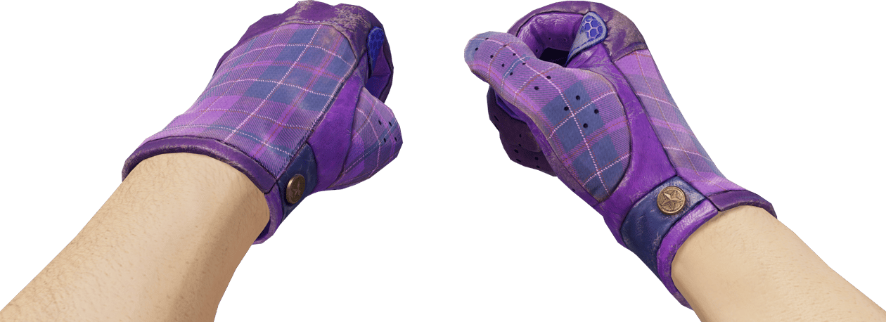 Preview image 3 of ★ Chauffeurshandschuhe | Kaiserliches Karo (Abgenutzt)