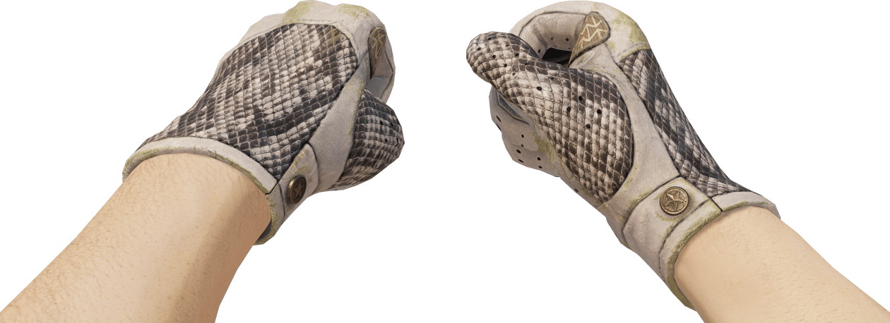 Preview image 3 of ★ Driver Gloves | King Snake (Well-Worn)