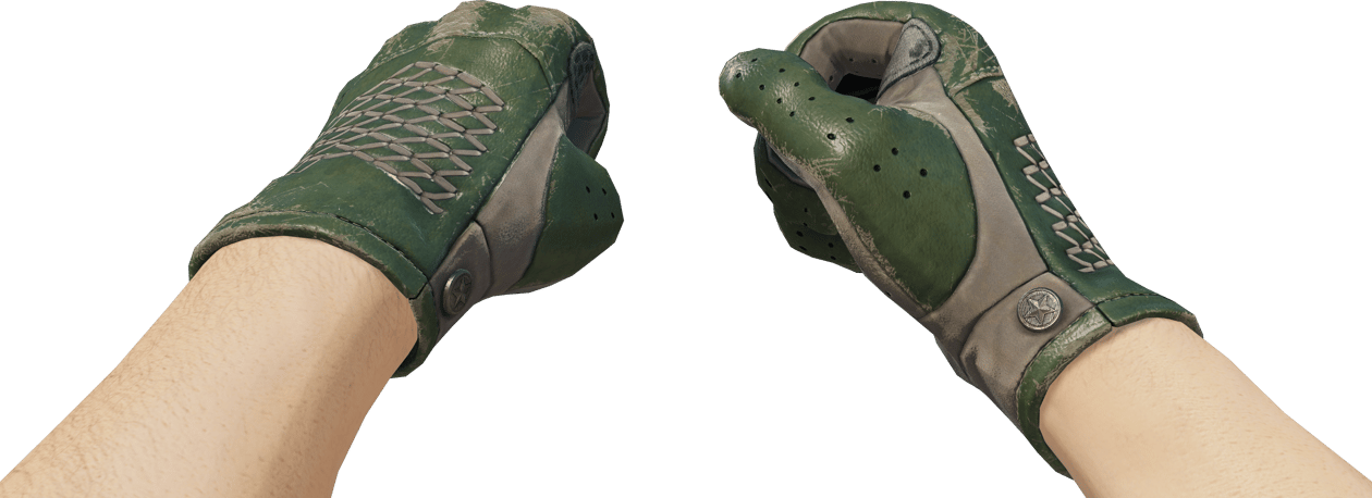 Preview image 3 of ★ Guanti da autista | Racing Green (Segnato dalle battaglie)