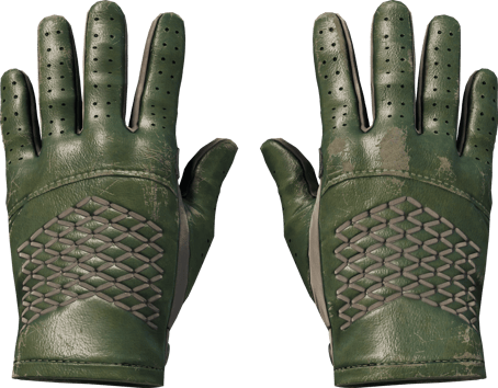 ★ ถุงมือขับรถ | Racing Green (มีรอยถลอกอย่างมาก)