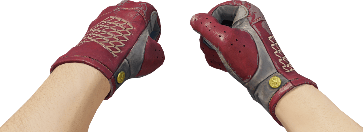 Preview image 3 of ★ Guantes de conductor | Rezan el Rojo (Bastante desgastado)