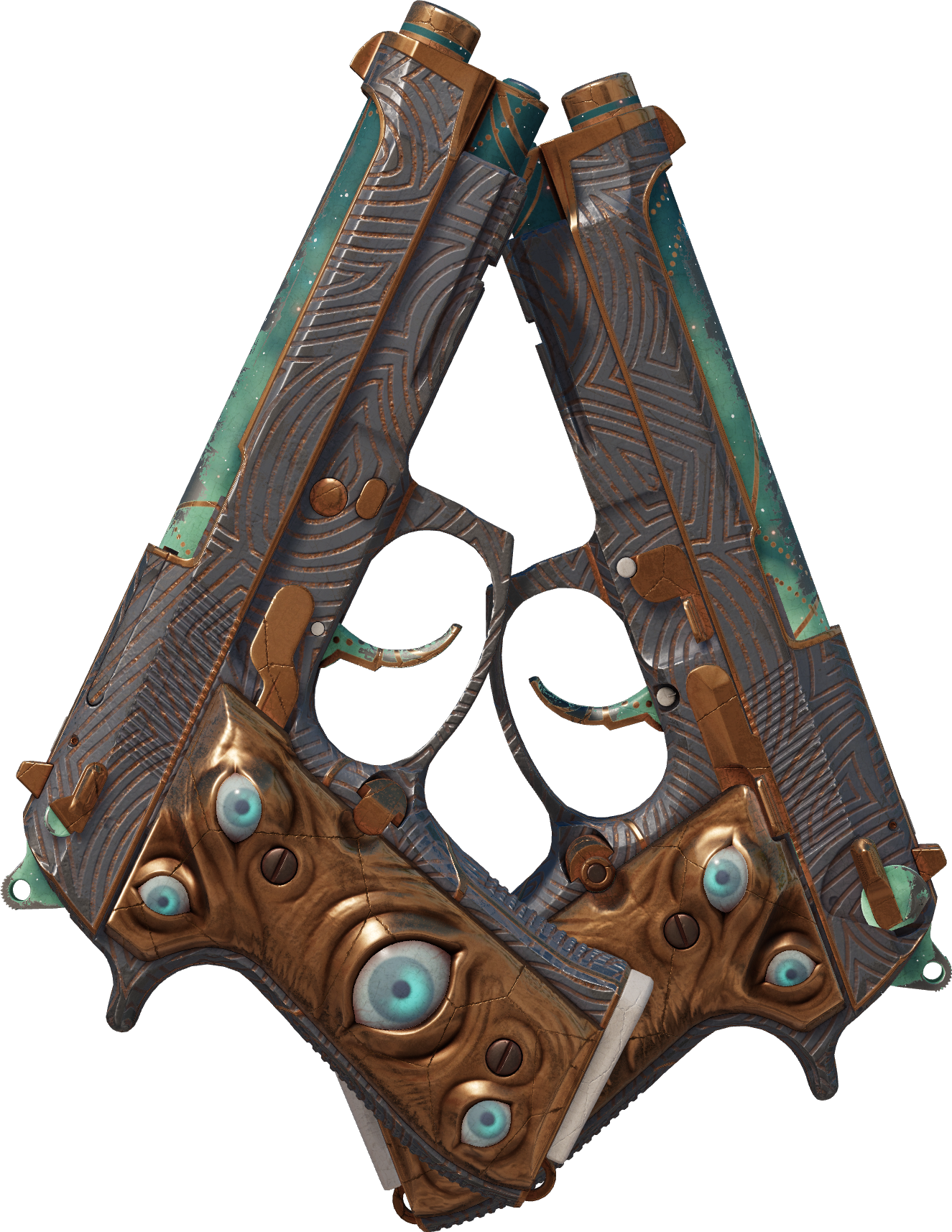 Preview image 2 of Dual Berettas | Yeux angéliques (Usée)