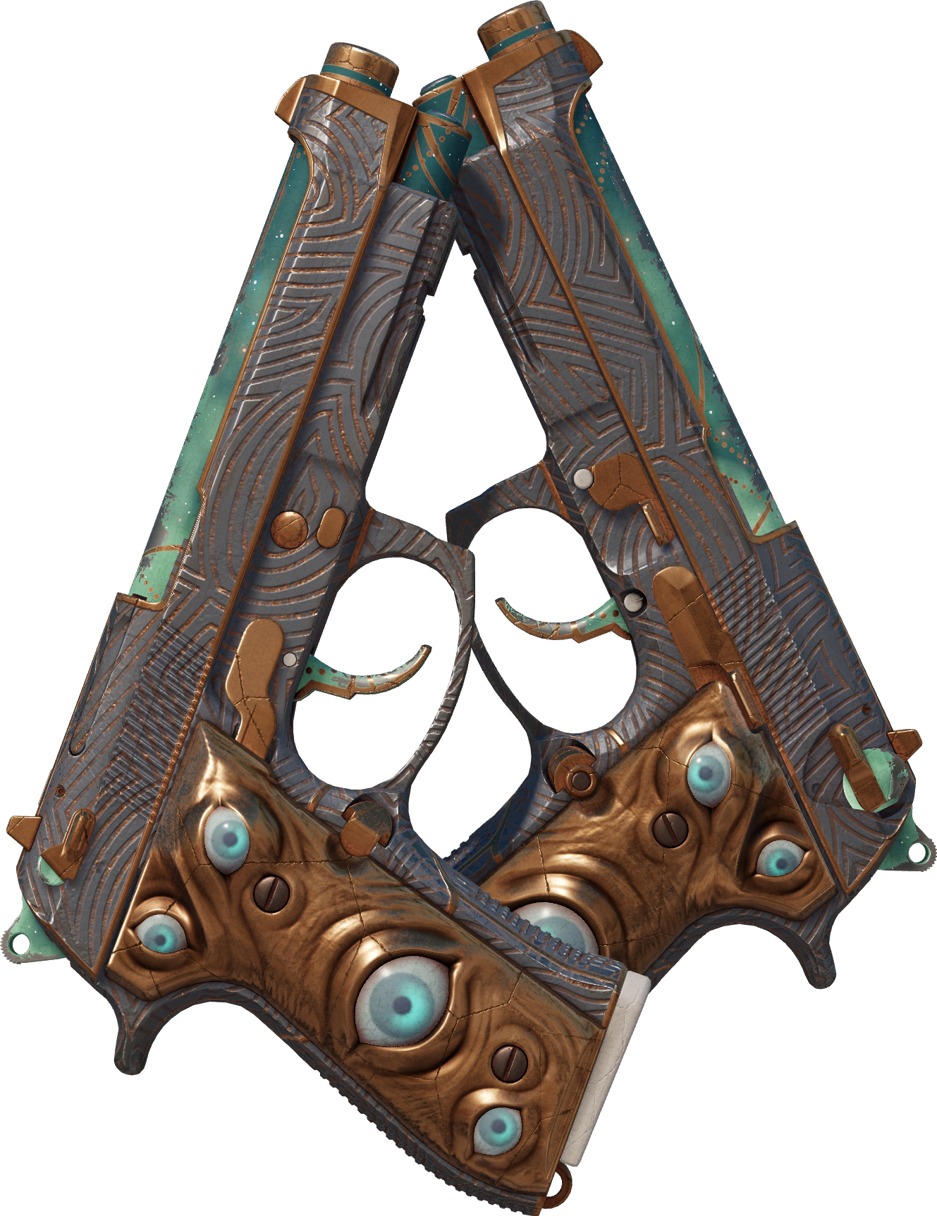 Preview image 1 of Dual Berettas | Yeux angéliques (Usée)