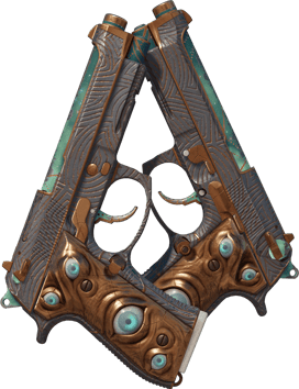 Berettas dobles | Ojos de ángel (Bastante desgastado)