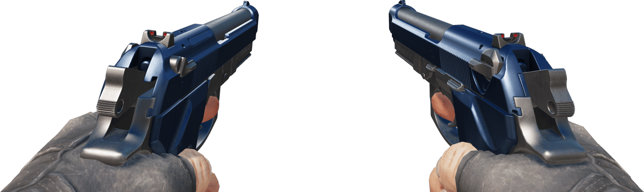 Preview image 3 of Dual Berettas | Marineblau eloxiert (Fabrikneu)