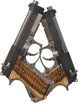 Preview image 2 of Dual Berettas | Czarna limba (prosto z fabryki)