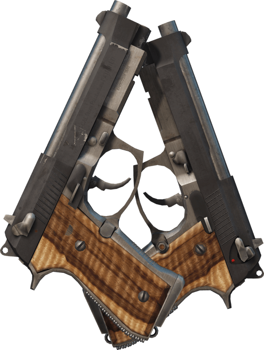 Preview image 2 of Dual Berettas | Schwarze Limba (Einsatzerprobt)