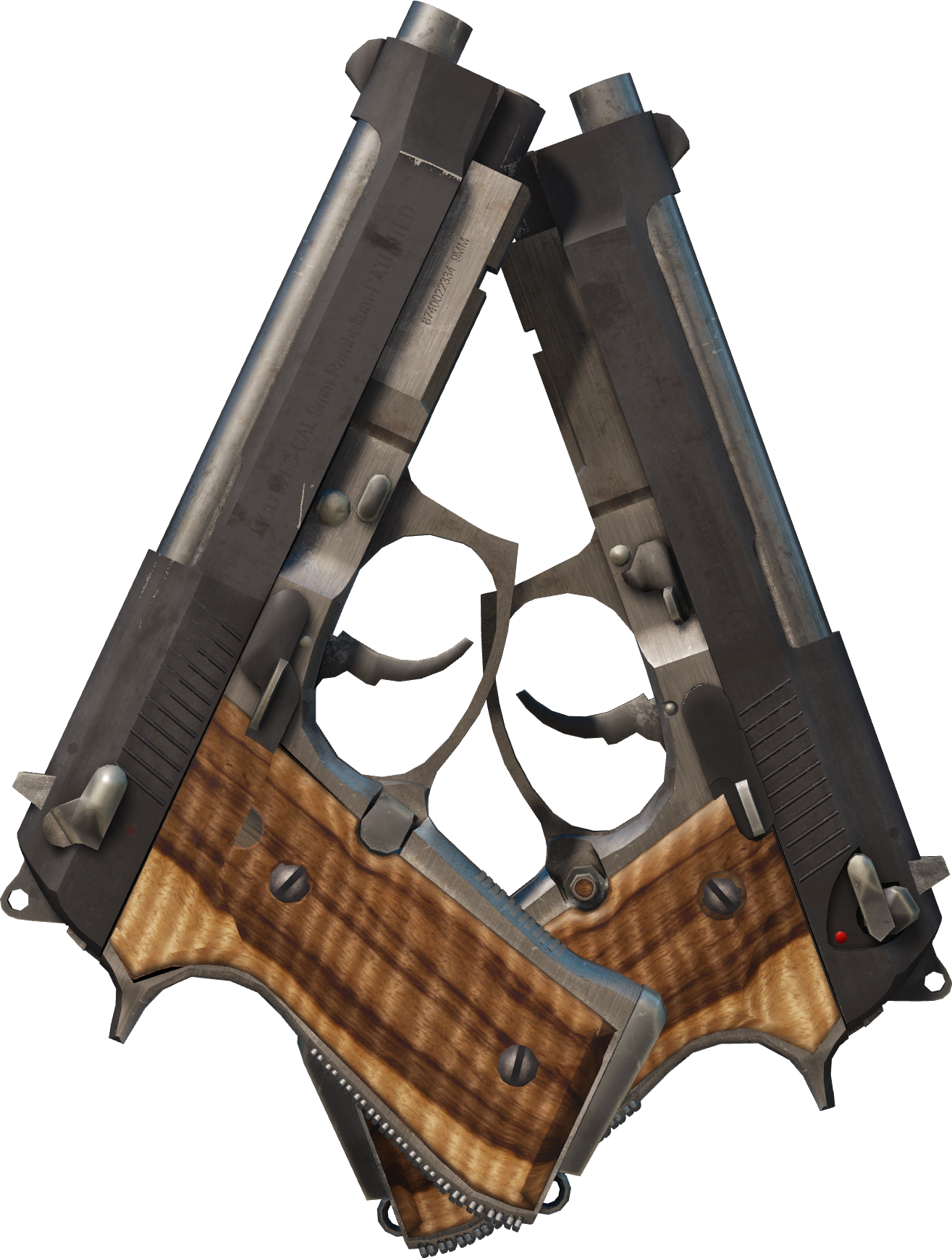 Preview image 2 of Dual Berettas | Limba noir (Très peu usée)