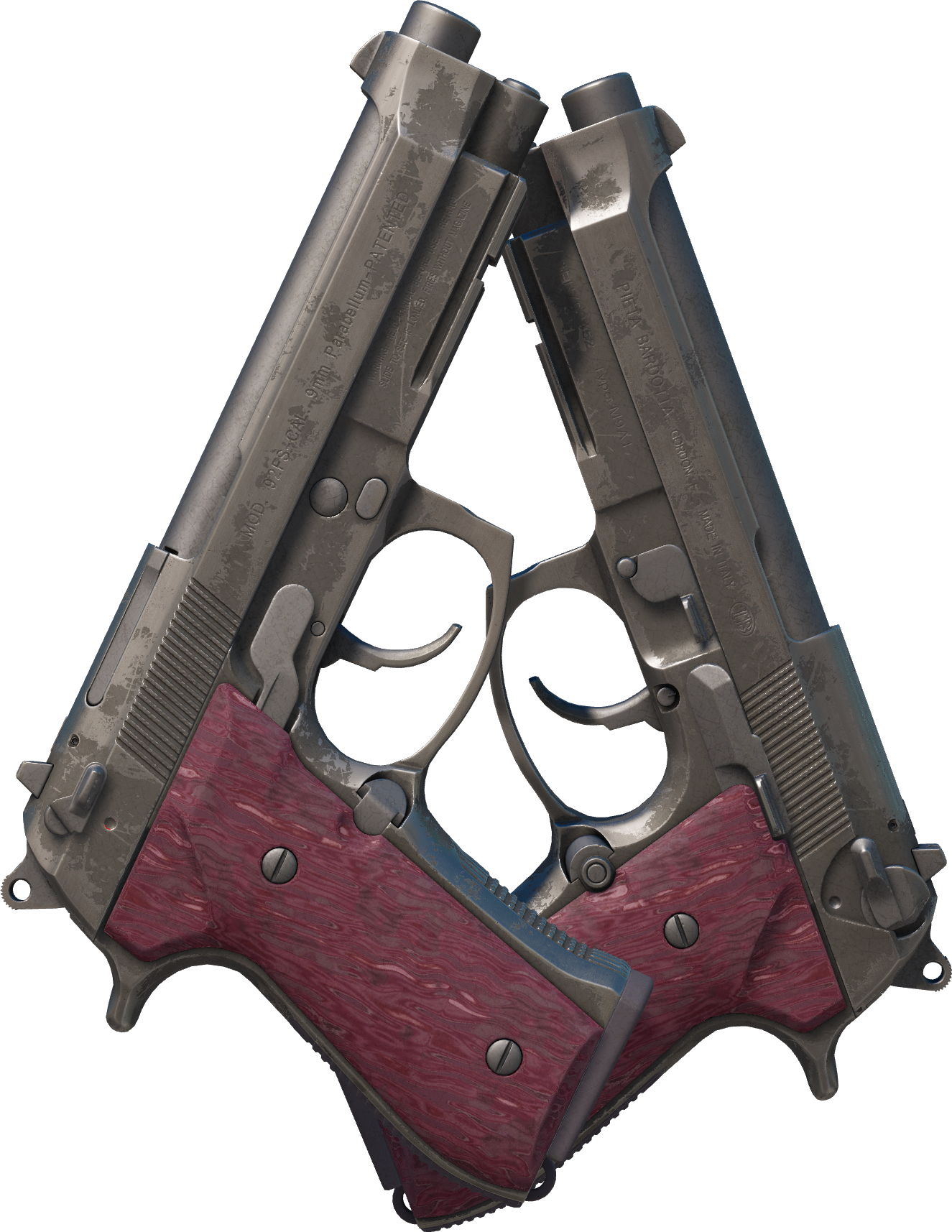 Preview image 2 of Dual Berettas | BorDeux (Marquée par les combats)