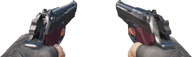 Preview image 3 of Dual Berettas | Bordowy duet (mocne zużycie)