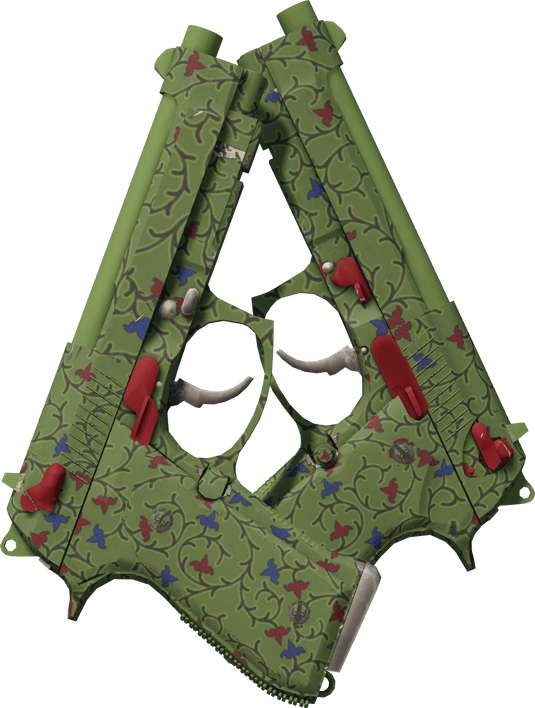 Preview image 1 of Akimbo-Berettas | Brombeere (Minimale Gebrauchsspuren)