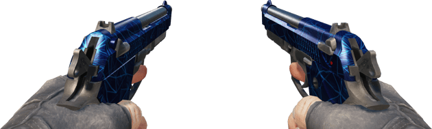 Preview image 3 of Dual Berettas | Kobaltblauer Quarz (Fabrikneu)