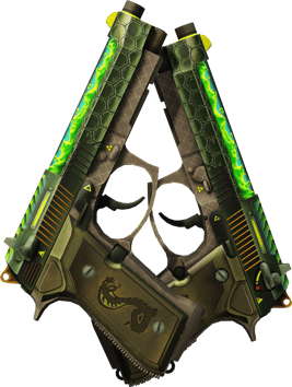 Preview image 2 of Dual Berettas | Cobra Strike (ใหม่จากโรงงาน)