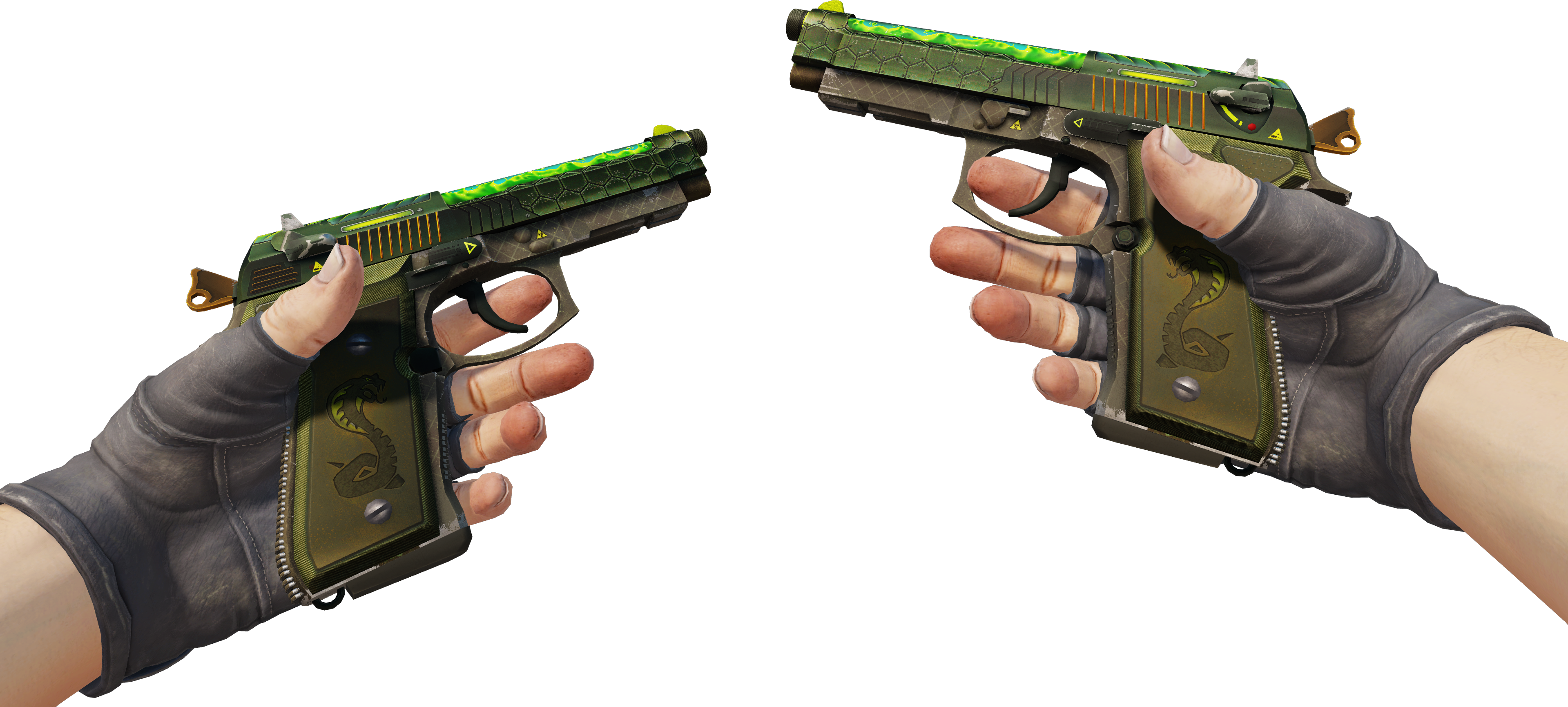 Preview image 3 of Dual Berettas | Venin de cobra (Testée sur le terrain)