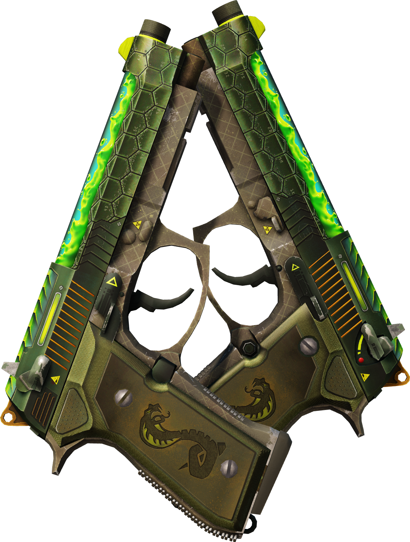 Preview image 1 of Dual Berettas | Venin de cobra (Testée sur le terrain)