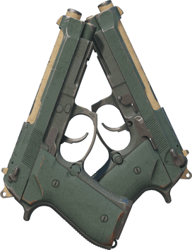 Dual Berettas | 雇佣兵 (战痕累累)