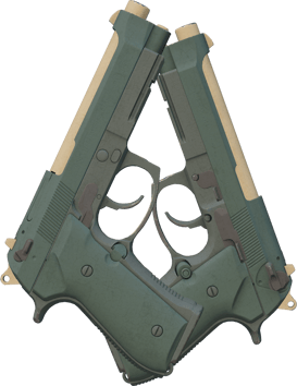 Preview image 2 of Dual Berettas | 雇佣兵 (久经沙场)