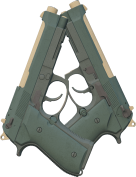 Dual Berettas | 雇佣兵 (久经沙场)