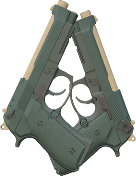 Preview image 2 of Dual Berettas | 雇佣兵 (略有磨损)