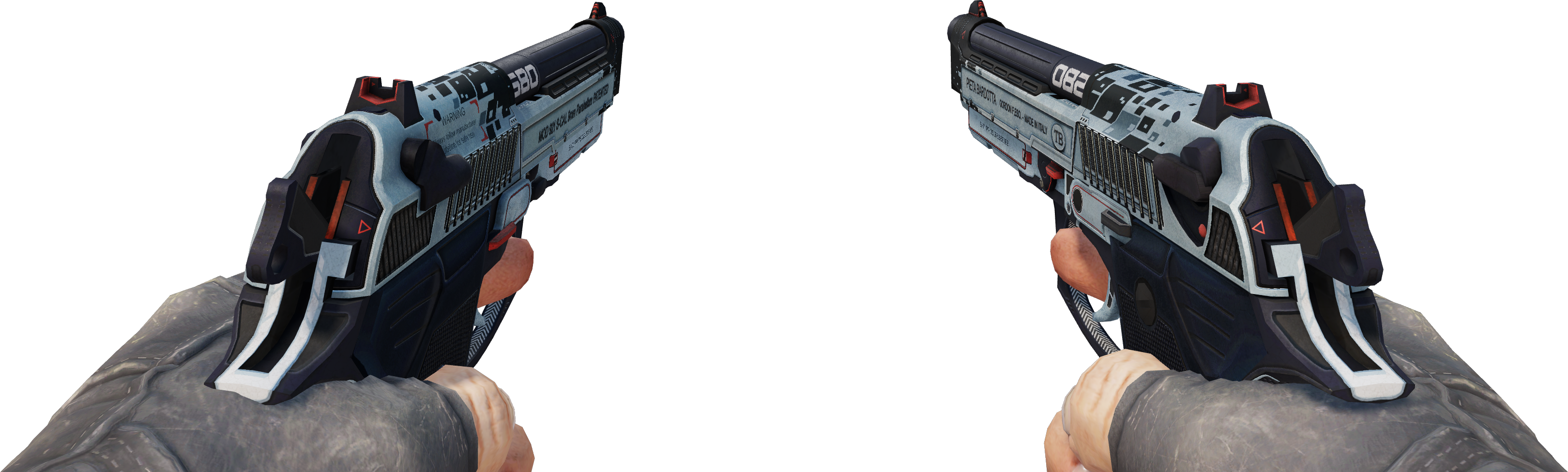 Preview image 4 of Dual Berettas | Dézastre (Marquée par les combats)