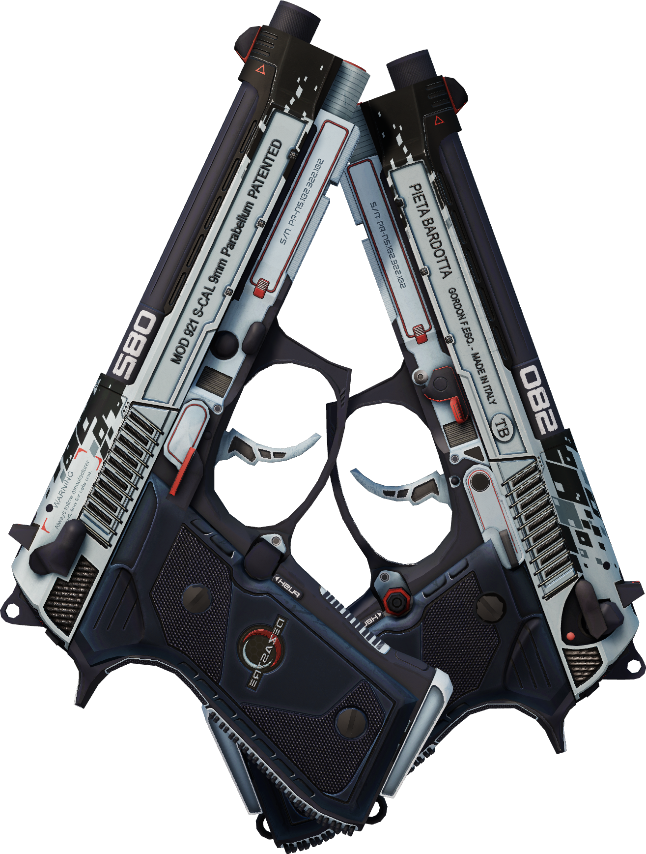 Preview image 2 of Dual Berettas | Dézastre (Très peu usée)