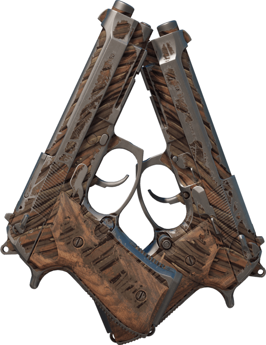 Preview image 2 of Dual Berettas | Dryfujące drewno (po ciężkich walkach)