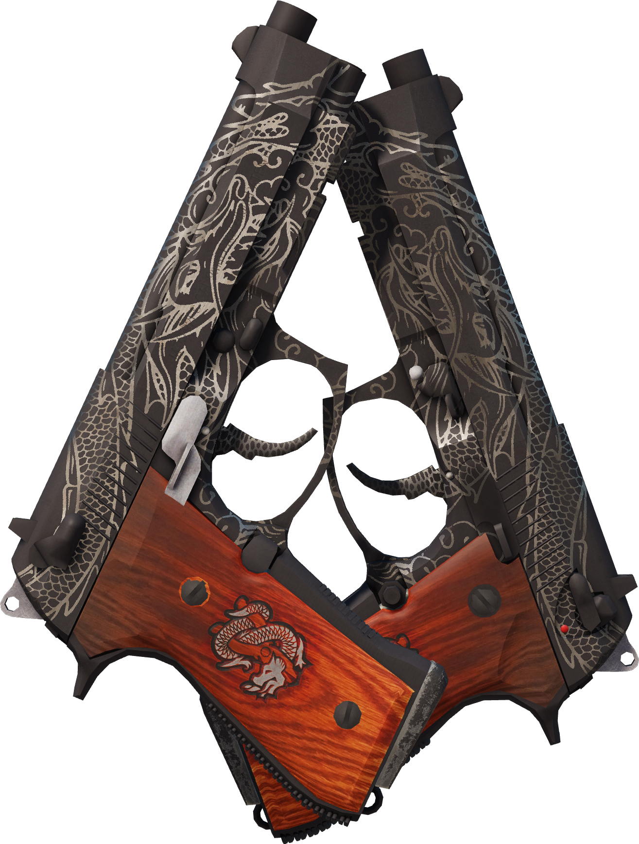 Preview image 2 of Dual Berettas | Duel de dragons (Testée sur le terrain)