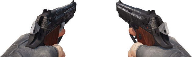 Preview image 3 of Dual Berettas | 두 마리의 용 (거의 깨끗한)