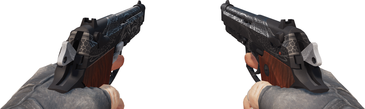 Preview image 3 of Dual Berettas | Zwillingsdrachen (Minimale Gebrauchsspuren)