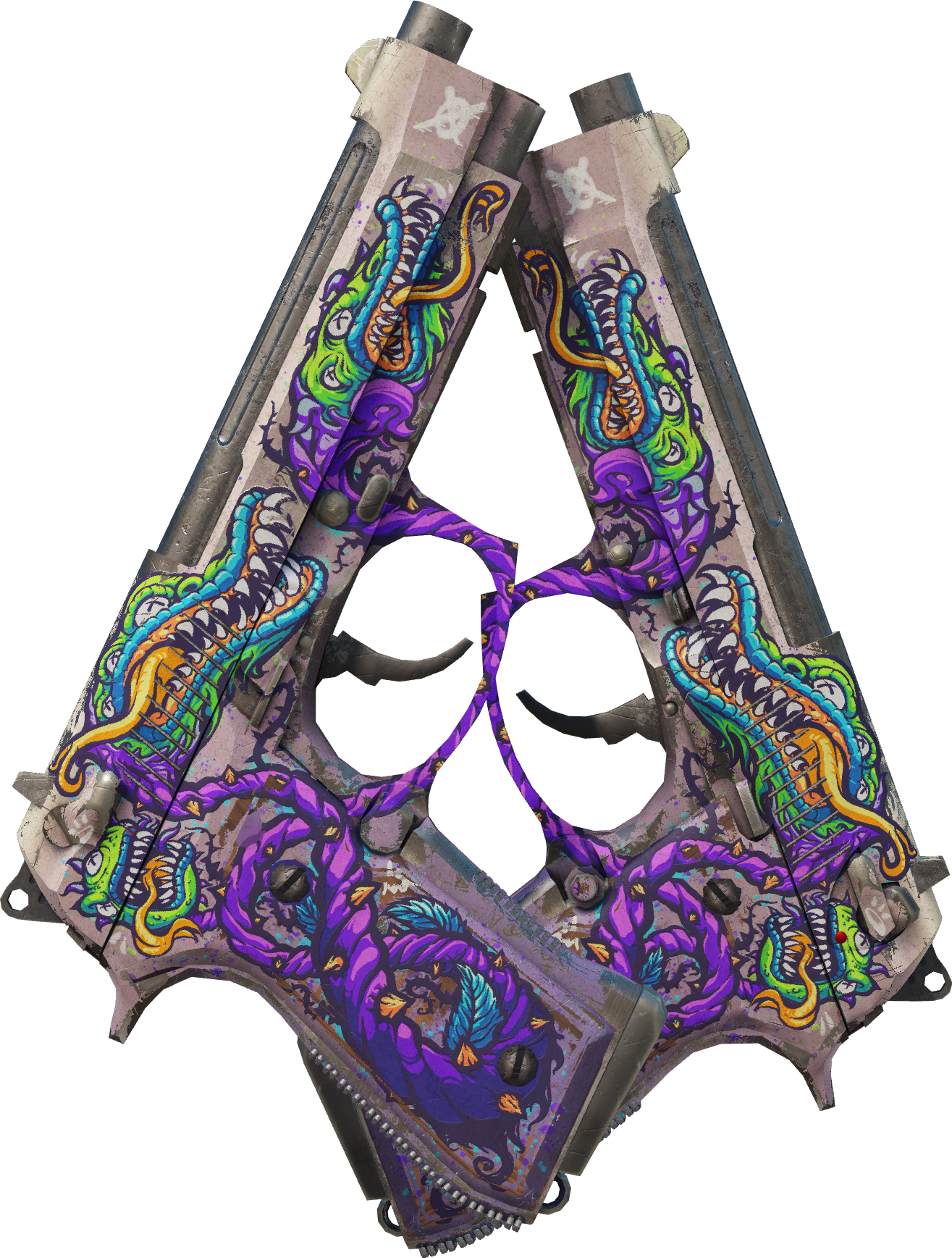 Preview image 2 of Dual Berettas | Flore carnivore (Marquée par les combats)