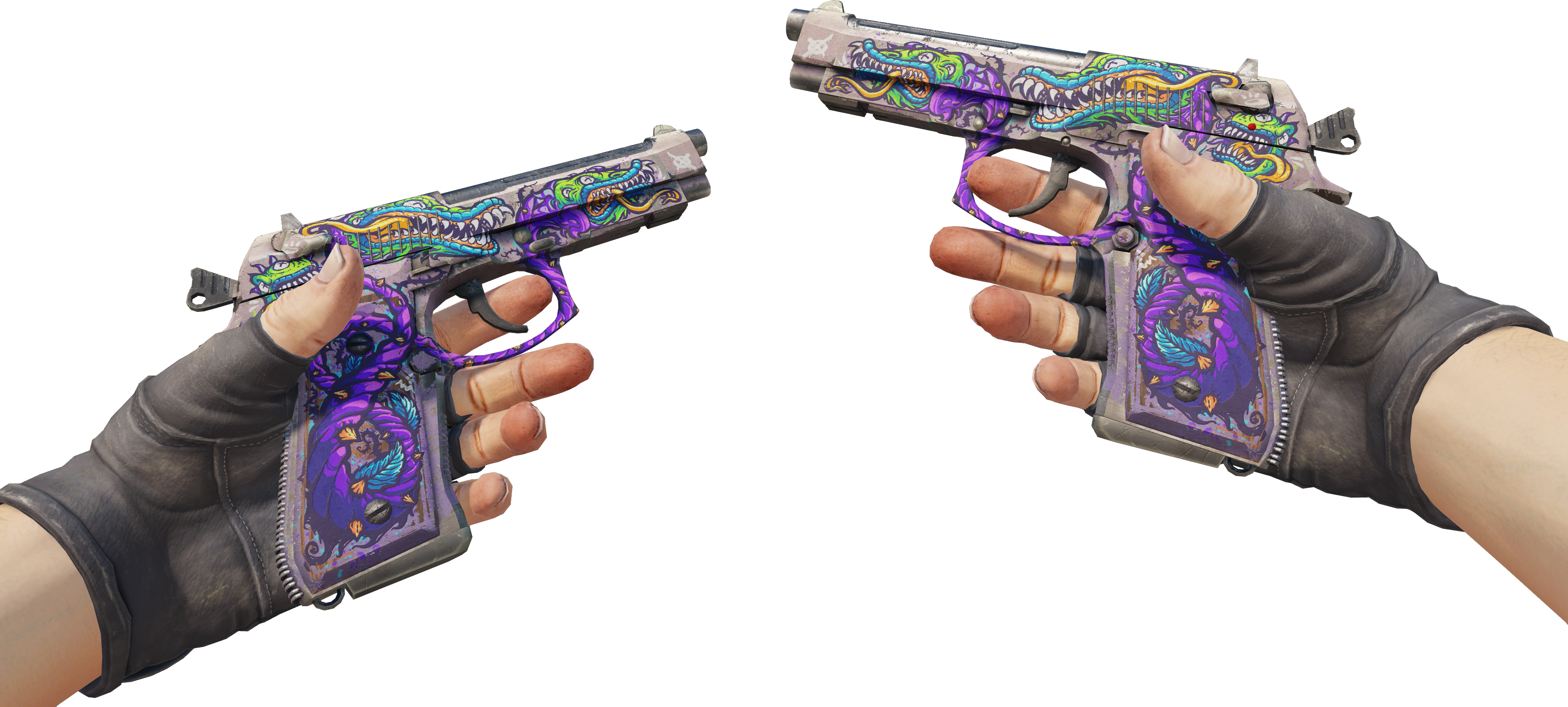 Preview image 3 of Dual Berettas | Flore carnivore (Marquée par les combats)