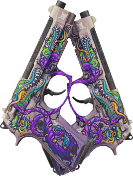 Preview image 2 of Dual Berettas | Flora Carnivora (ผ่านการทดสอบภาคสนาม)