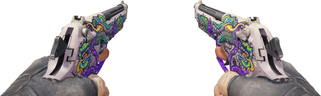 Preview image 3 of Dual Berettas | Flora Carnivora (ผ่านการทดสอบภาคสนาม)