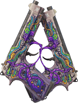 Preview image 2 of Dual Berettas | Flora Carnivora (Well-Worn)