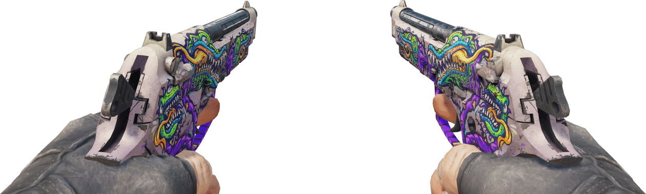 Preview image 3 of Dual Berettas | Flora Carnivora (Well-Worn)