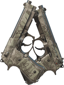 Preview image 2 of Dual Berettas | 街头抢匪 (崭新出厂)