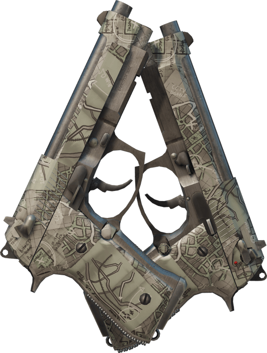 Preview image 2 of Dual Berettas | Heist (Nuovo di fabbrica)