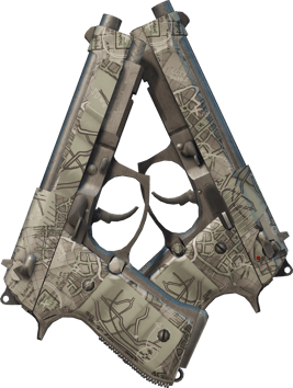 Dual Berettas | 街头抢匪 (崭新出厂)