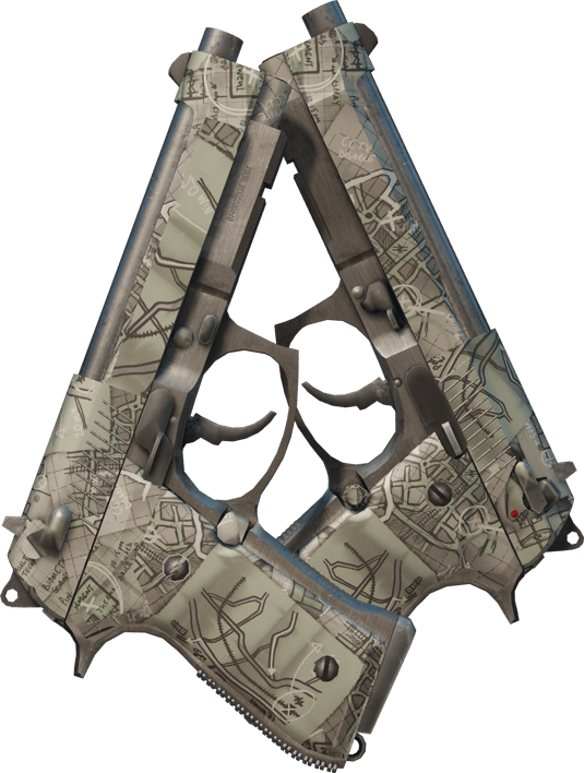 Preview image 1 of Dual Berettas | Heist (Nuovo di fabbrica)